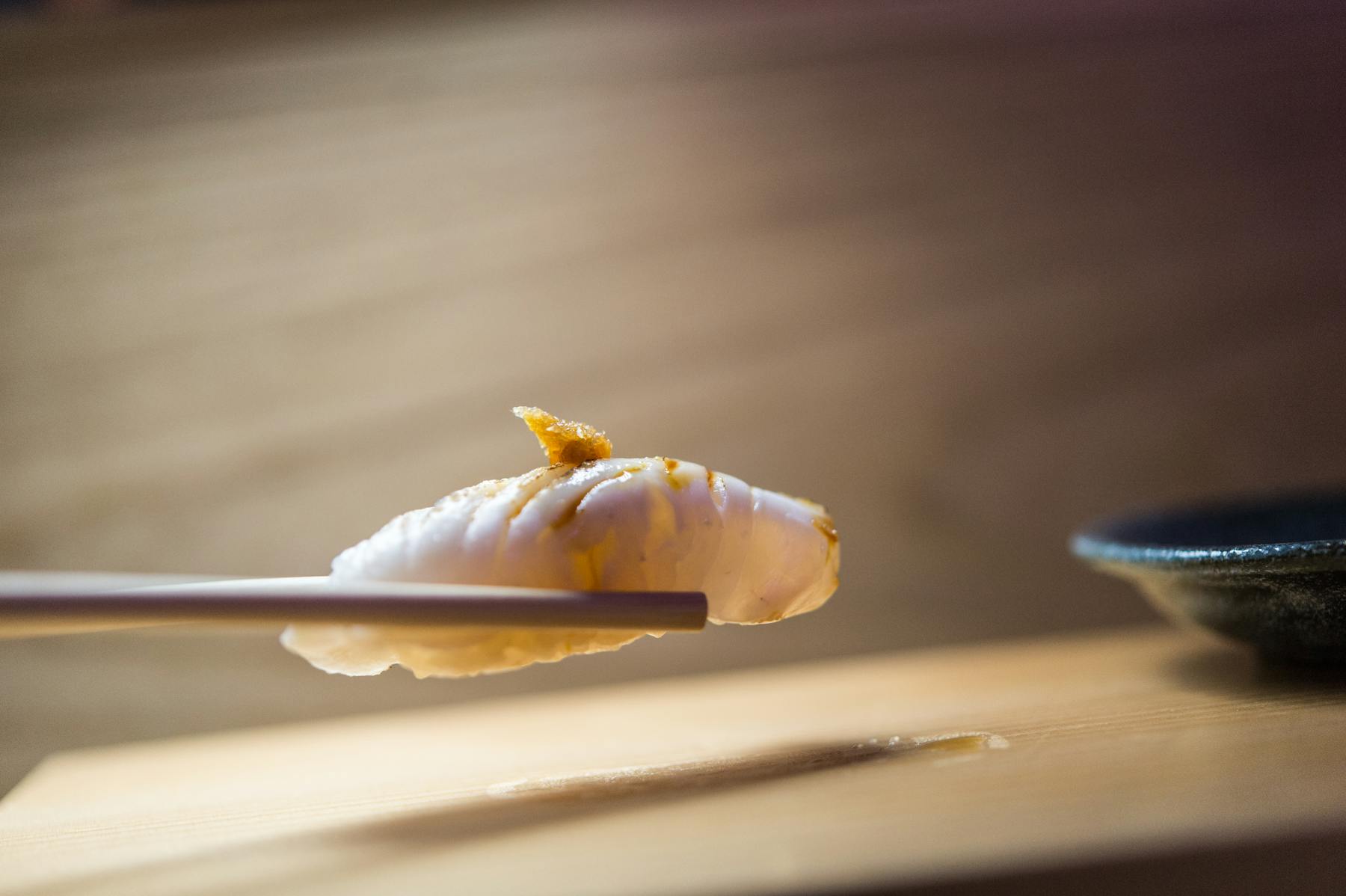 a close up of food on a plate